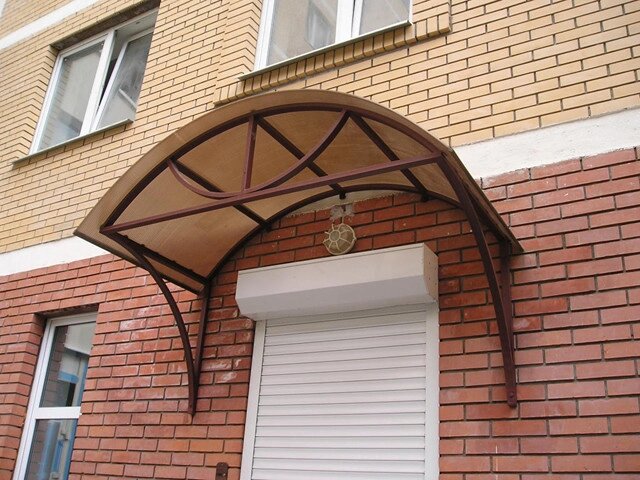 Сварной козырек КнС-1