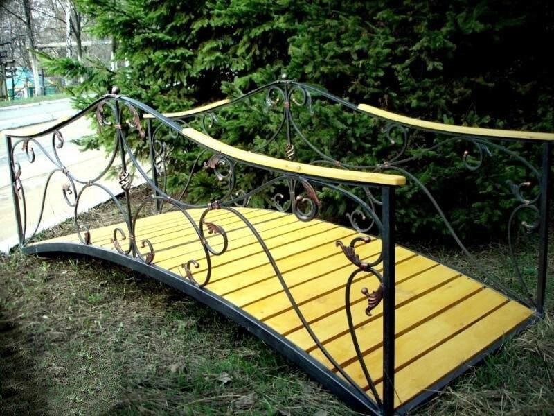 Кованый мостик МКС-16 "Стелла"
