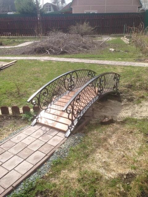 Кованый мостик МКС-2 "Капри"